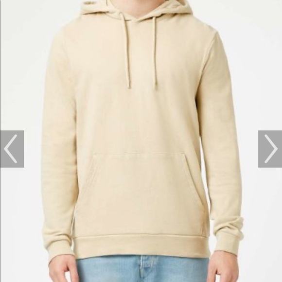 topman beige hoodie